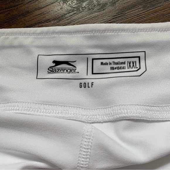 NWT SLAZENGER Women's Tech Pleated White 15" Golf Skort. - Picture 7 of 11